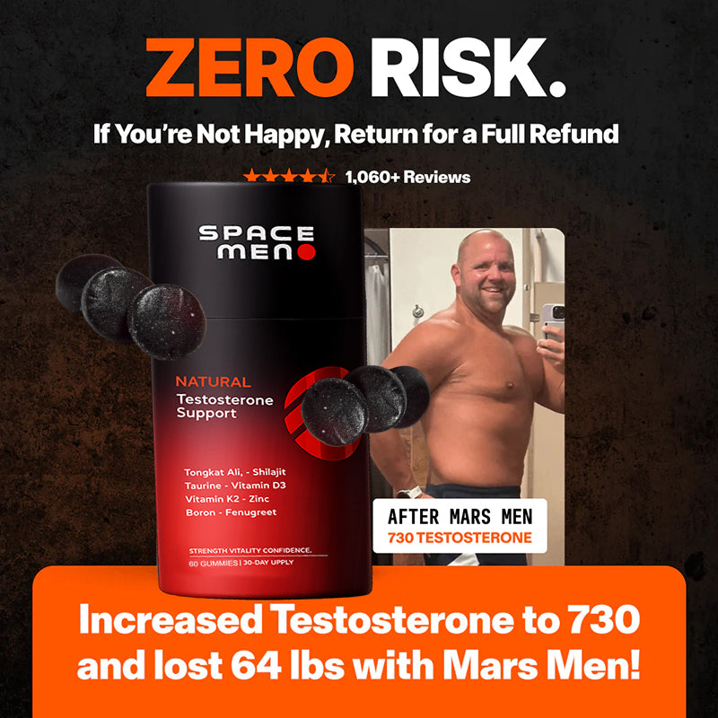Natural Testosterone Support Gummies